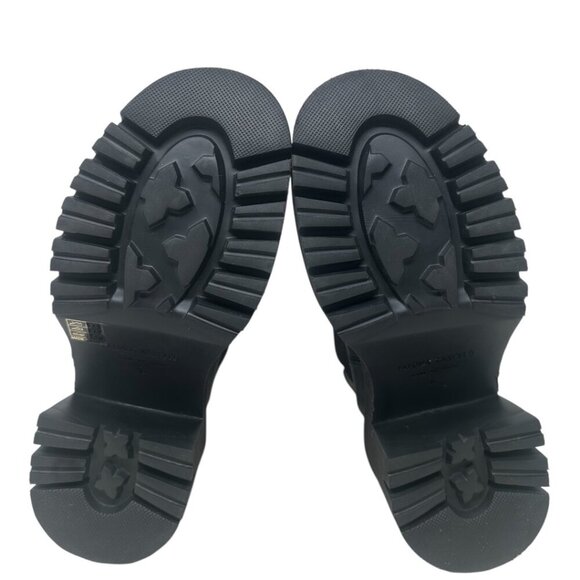 New Paloma Barcelo Sander Navy Leather Chelsea Platform Boots 6, Y2K, Streetwear - Picture 9 of 12